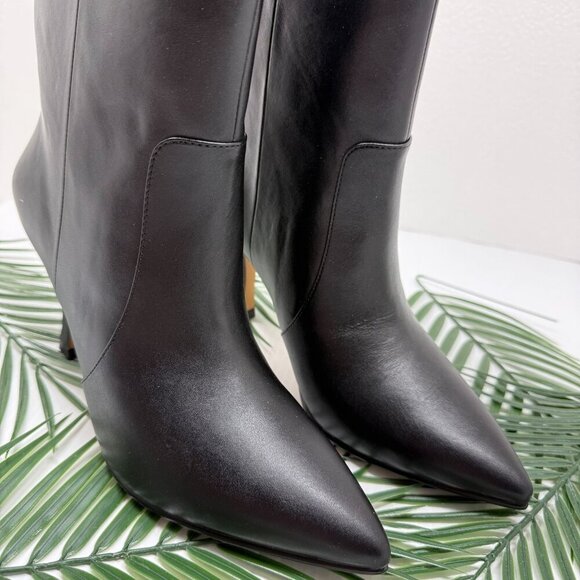 Lisa Vicky Arthaul-V Boots Womens Size 9 Nappa Leather Pointed Toe Quiet luxury - Picture 3 of 11